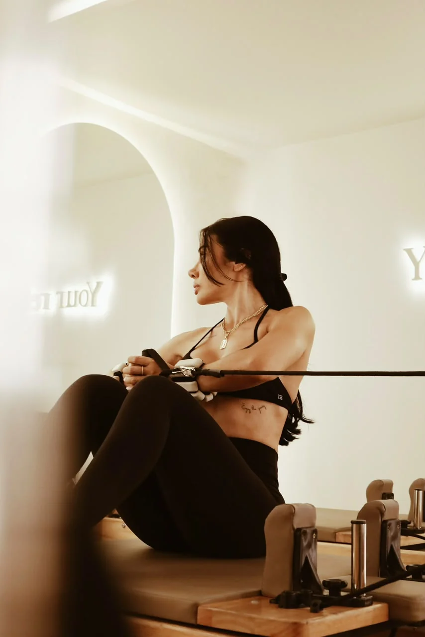 Aula de Pilates Reformer no VESS